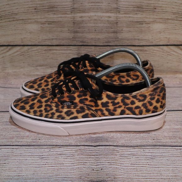 Vans Shoes - Vans low top Cheetah print sneaker, Size 9.5 Women or Size 8 Men